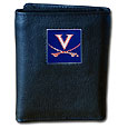 Virginia Cavaliers Leather Tri-fold Wallet